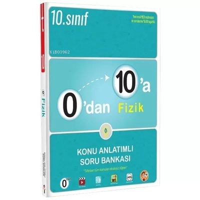 0'dan 10'a Fizik Konu Anlatımlı Soru Bankası