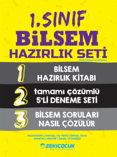 1.Sınıf Bilsem Hazırlık Seti