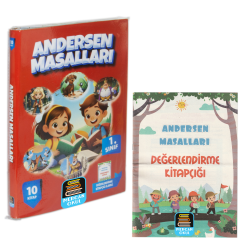 1 Sınıf Okuma Seti Andersen Masalları 10 Kitap + Değerlendirme Kitapçı