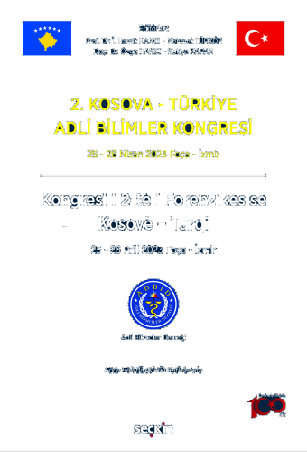 2. Kosova – Türkiye Adli Bilimler Kongresi