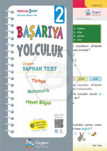 2.Sınıf Başarıya Yolculuk - Yaprak Test