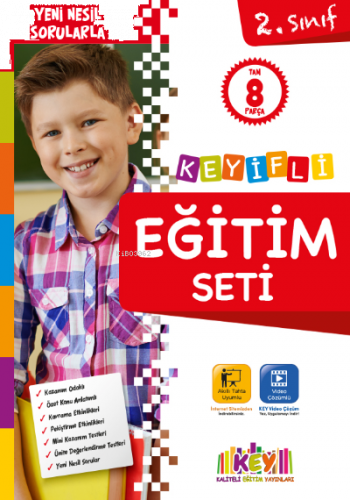 2. Sınıf Keyifli Eğitim Seti (8 Kitap)