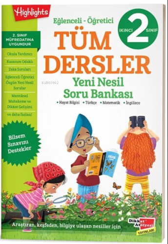 2. Sınıf Tüm Dersler Yeni Nesil Soru Bankası