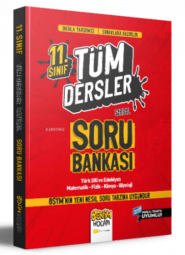 2022 11. Sınıf Sayısal Tüm Dersler Soru Bankası