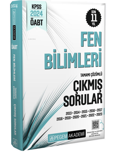 2024 KPSS ÖABT Fen Bilimleri Tamamı Çözümlü Çıkmış Sorular