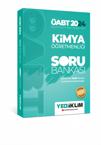 2024 ÖABT Kimya Öğretmenliği Soru Bankası