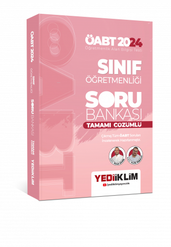 2024 ÖABT Sınıf Öğretmenliği Tamamı Çözümlü Soru Bankası