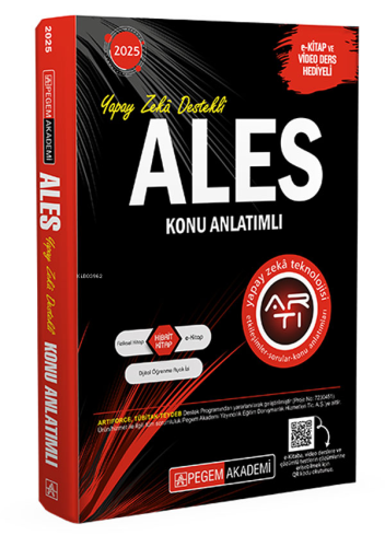 2025 ALES Konu Anlatımlı