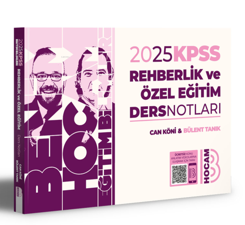 2023 KPSS Eğitim Bilimleri Rehberlik Video Ders Notları