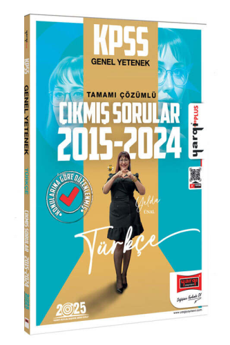 2025 KPSS Genel Yetenek 2015-2024 Türkçe Konularına Göre Düzenlenmiş T