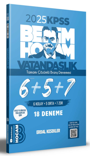 2024 KPSS Vatandaşlık Tamamı Çözümlü 6+5+7 Deneme