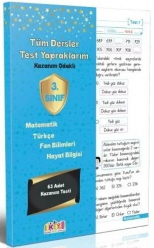 3. Sınıf Kazanım Test Yaprakları