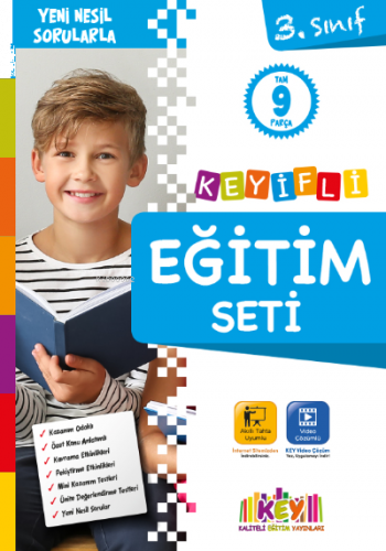 3. Sınıf Keyifli Eğitim Seti (9 Kitap)