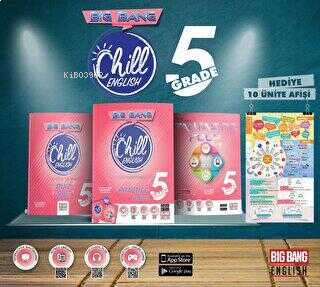 5. Sınıf Chill English Practice Book+Fantastic Four+Quiz Book+Ünite Af