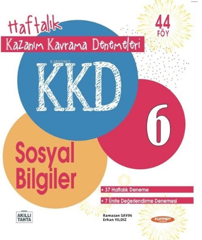 6 Sosyal Bilgiler Haftalık Kazanım Kavrama Denemeleri (44 Fasikül)