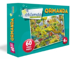 60 Parça Puzzle Ormanda