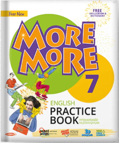 Kurmay ELT Yayınları More and More 7 English Practice Book (Skills Boo