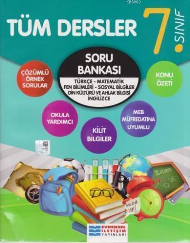 Evrensel İletişim Yayınları 7. Sınıf Tüm Dersler Konu Özetli Soru Bank