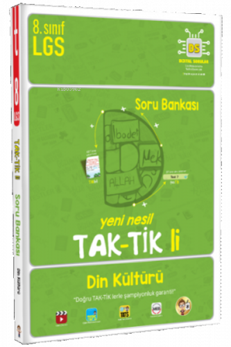 8. Sınıf Din Kültürü ve Ahlak Bilgisi Taktikli Soru Bankası