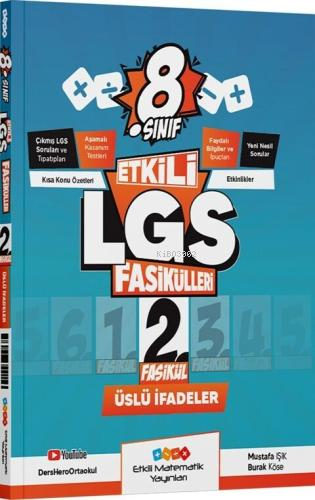 8. Sınıf Etkili LGS Fasikülleri Üslü İfadeler 2