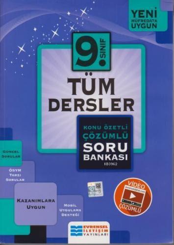 9. Sınıf Tüm Dersler Konu Özetli Video Çözümlü Soru Bankası Evrensel İ