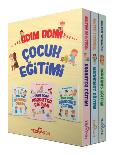 Adım Adım Çocuk Eğitimi Kutulu Set