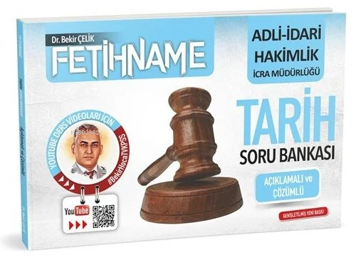 Adli İdari Hakimlik İcra Müdürlüğü Fetihname Tarih Soru Bankası Çözüml