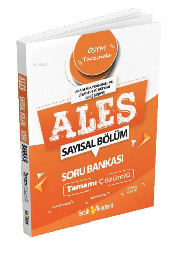 Ales Sayısal Tamamı Çözümlü Soru Bankası