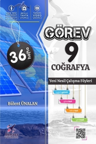 Armada 9.Sınıf Görev Coğrafya Yeni Nesil Çalışma Föyleri 36 Hafta