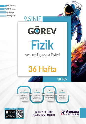 Armada 9. Sınıf Görev Fizik Yeni Nesil Çalışma Föyleri;36 Hafta