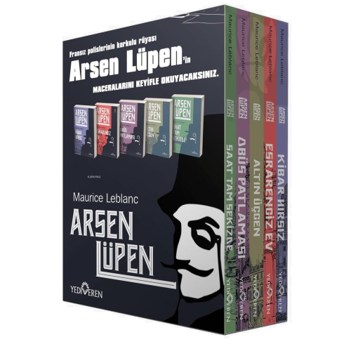 Arsen Lüpen Kutulu 5 Kitap Set