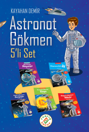 Astronot Gökmen Seti 5 'Li Set