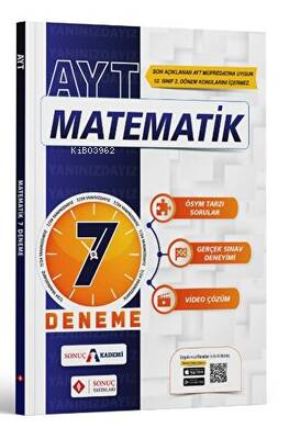 Ayt Matematik 7 Deneme 2023-2024