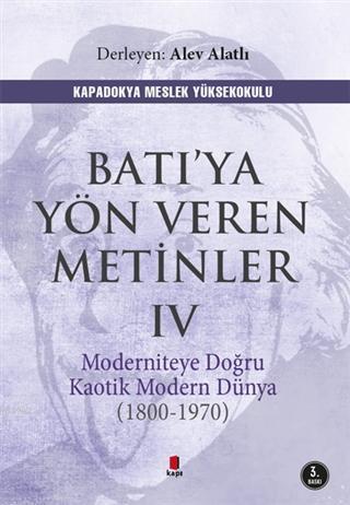 Batı'ya Yön Veren Metinler 4