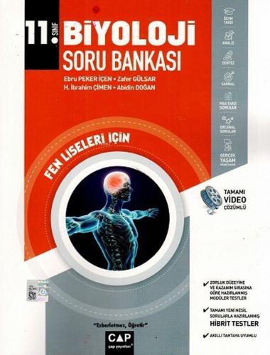 Çap Yayınları 11. Sınıf Fen Lisesi Biyoloji Soru Bankası Çap