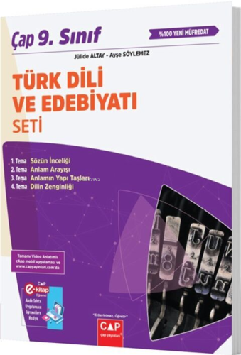 Çap Yayınları 9. Sınıf Türk Dili ve Edebiyatı Anadolu Seti