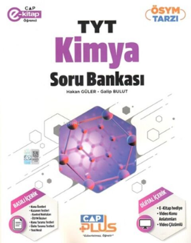 Çap Yayınları TYT Kimya Plus Soru Bankası