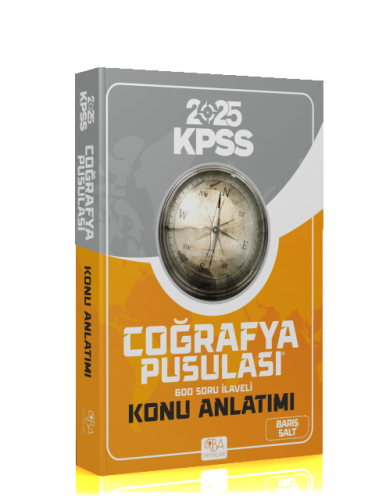 2023 KPSS Coğrafya Pusulası Konu Anlatımlı