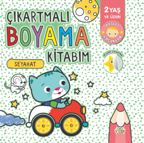 Çıkartmalı Boyama Kitabım- Seyahat