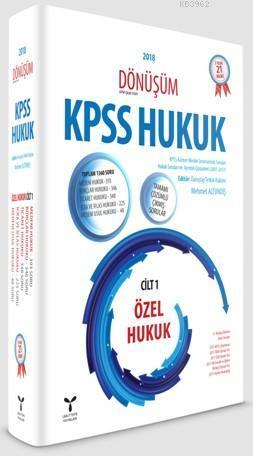 Dönüşüm KPPS Cilt 1 Özel Hukuk; Modüller set - 4 Kitap