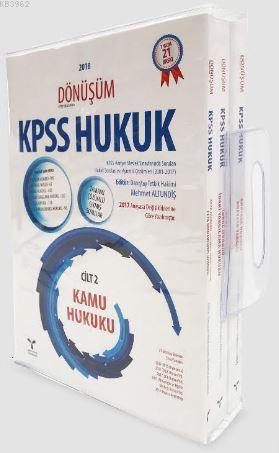 Dönüşüm KPSS -Cilt II- Kamu Hukuku (Modüler Set - 3 Kitap)