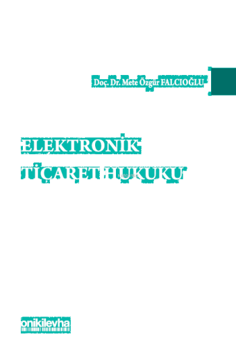 Elektronik Ticaret Hukuku