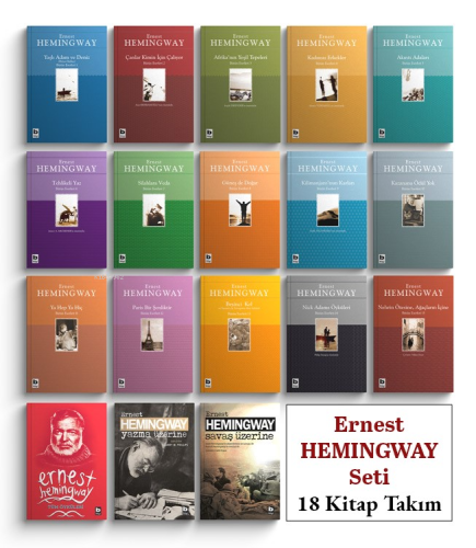 Ernest Hemingway Seti ;(16 Kitap Takım)