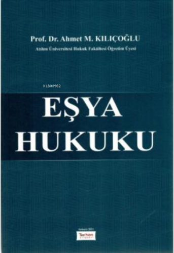 Eşya Hukuku