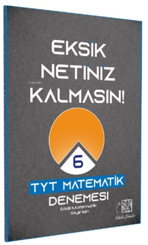 Etkili Matematik Yayınları TYT Etkili Matematik Eksik Netiniz Kalmasın