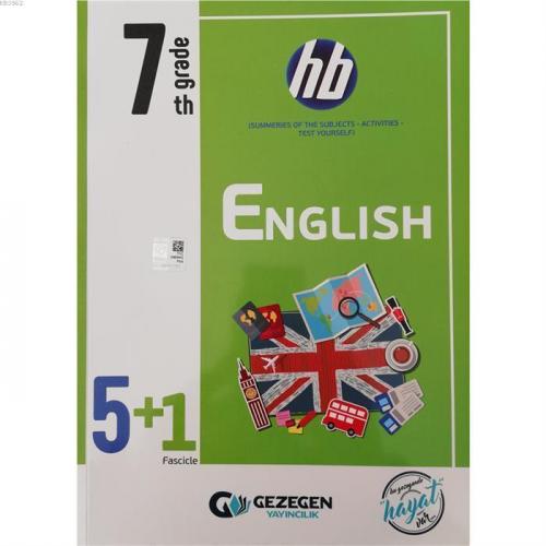 Gezegen Yayınları 7. Sınıf English hb 5+1 Fasikül Gezegen