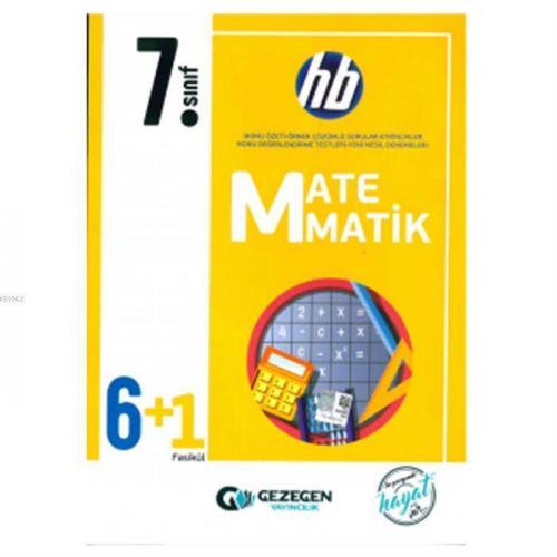 Gezegen Yayınları 7. Sınıf Matematik hb 6+1 Fasikül Gezegen