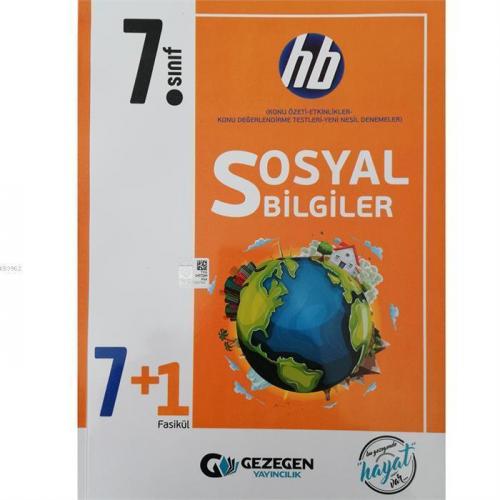 Gezegen Yayınları 7. Sınıf Sosyal Bilgiler hb 7+1 Fasikül Gezegen