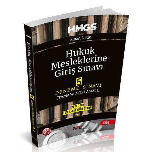 HMGS Hukuk Mesleklerine Giriş Sınavı 5 Deneme Sınavı