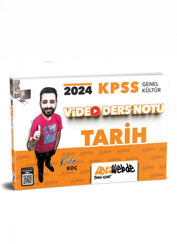 HocaWebde Yayınları 2024 KPSS Genel Kültür Tarih Video Ders Notu